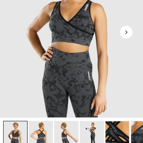 Adapt Camo Seamless Sports Bra - Picture 2 of 5